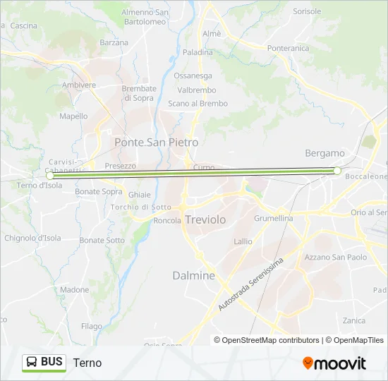 BUS Line Map