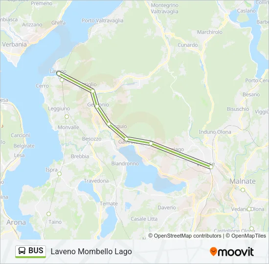 BUS Line Map