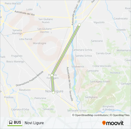 BUS Line Map