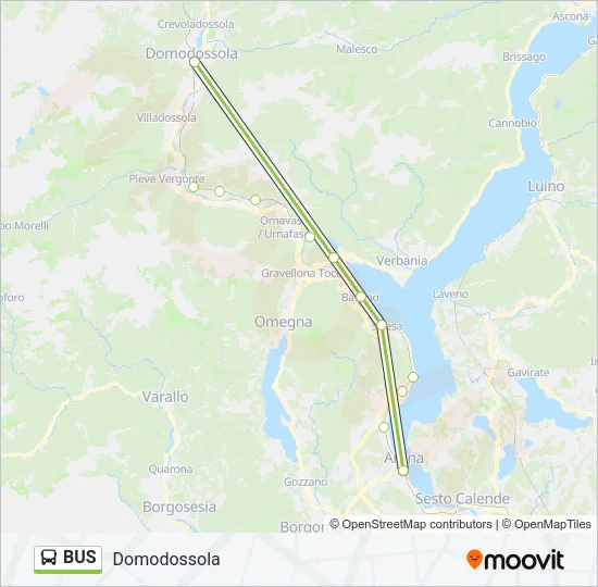 BUS Line Map