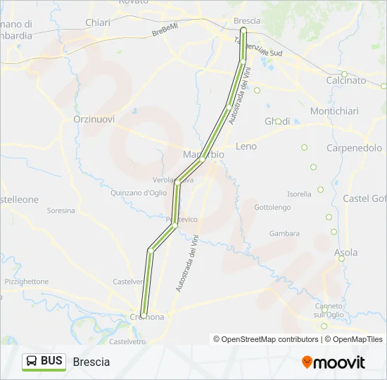 BUS Line Map
