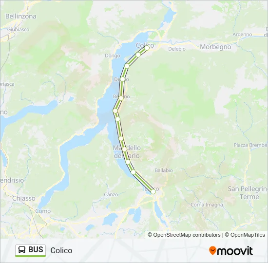 BUS Line Map