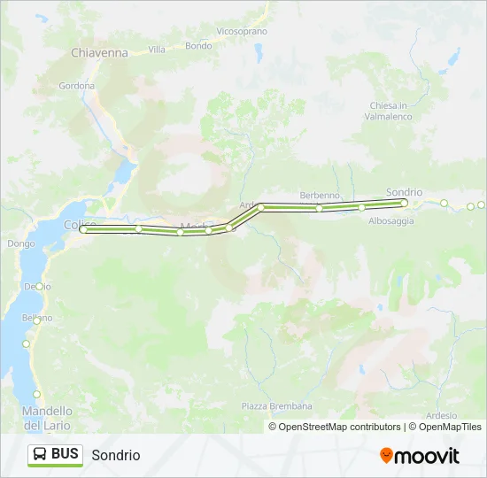BUS Line Map