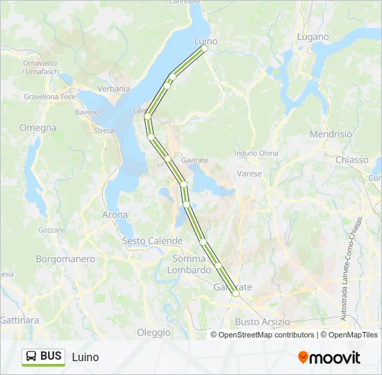 BUS Line Map