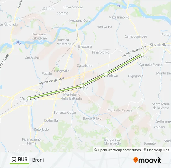 BUS Line Map
