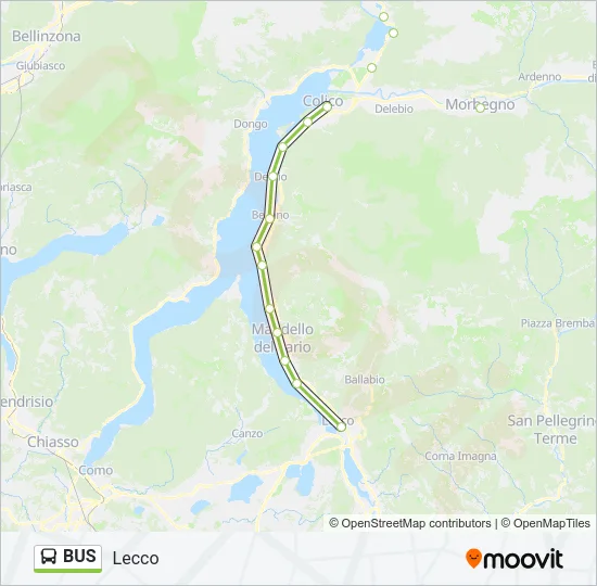BUS Line Map