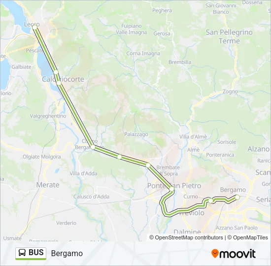 BUS Line Map