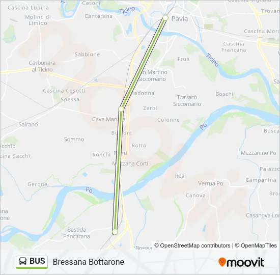 BUS Line Map