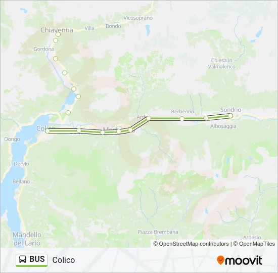 BUS Line Map