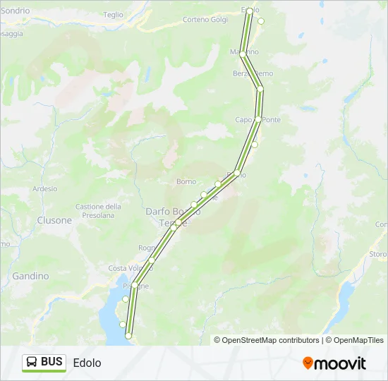 BUS Line Map