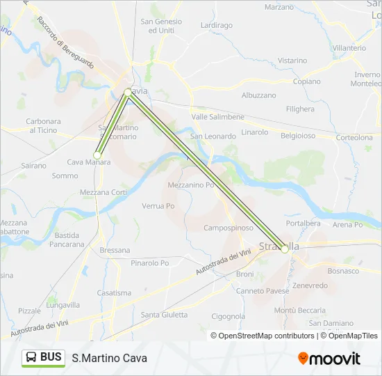 BUS Line Map