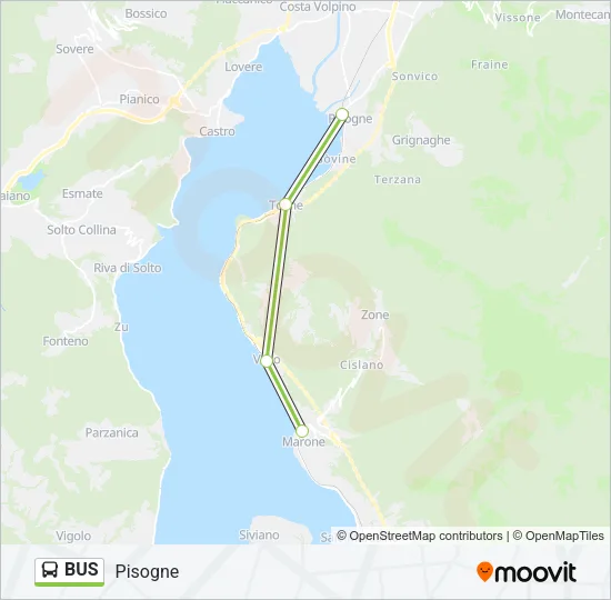 BUS Line Map