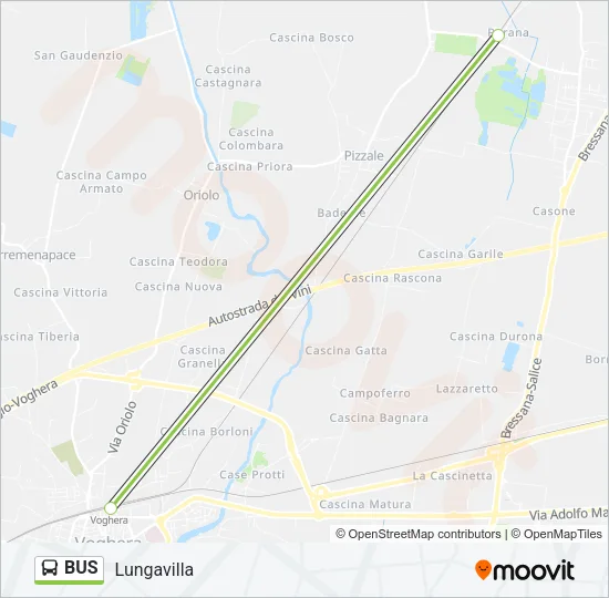 BUS Line Map