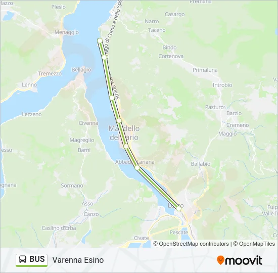 BUS Line Map