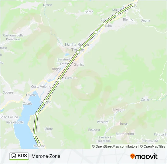 BUS Line Map
