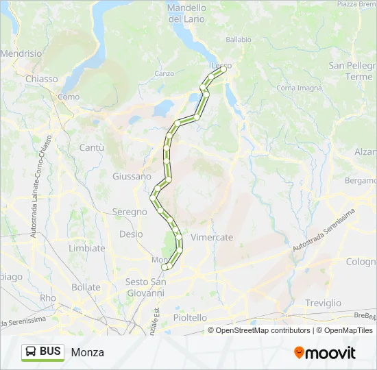 BUS Line Map