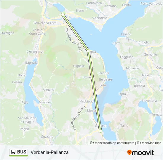 BUS Line Map