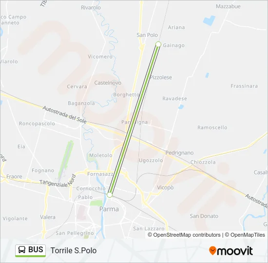 BUS Line Map