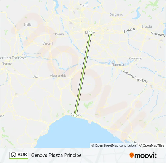 BUS Line Map