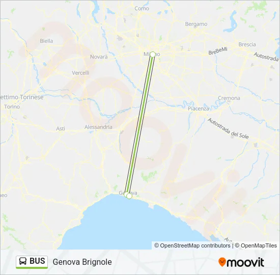 BUS Line Map