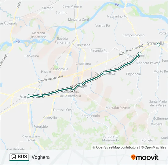 BUS  Line Map