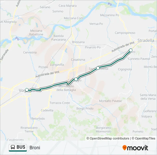 BUS  Line Map