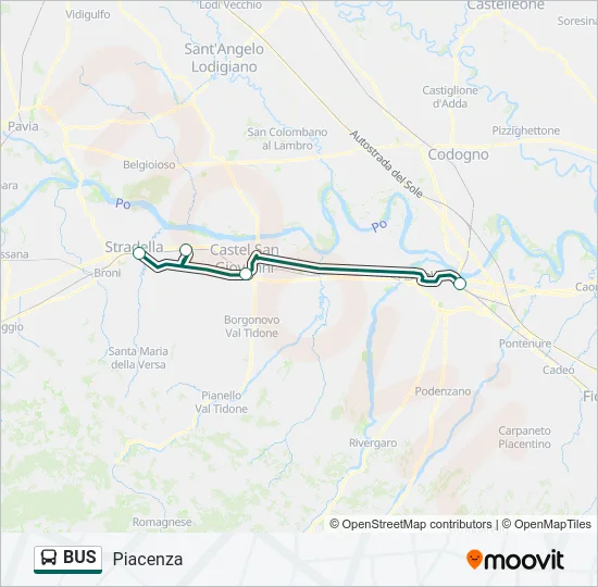 BUS  Line Map