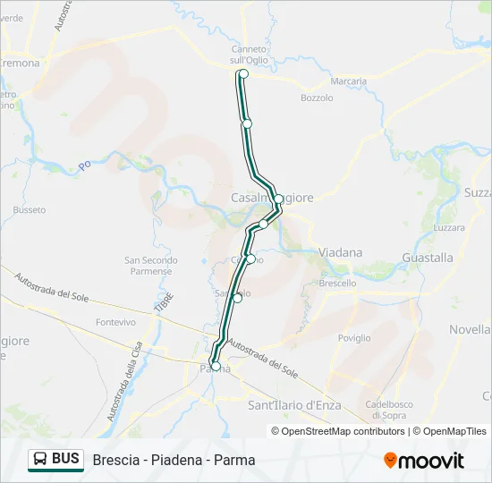 BUS  Line Map