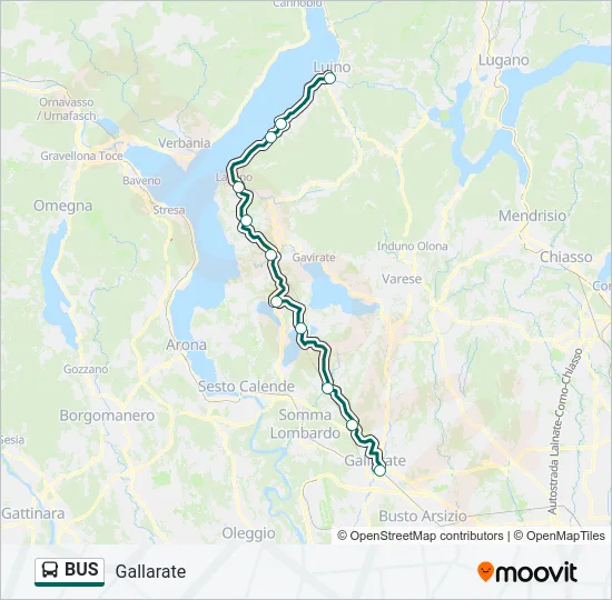 BUS  Line Map