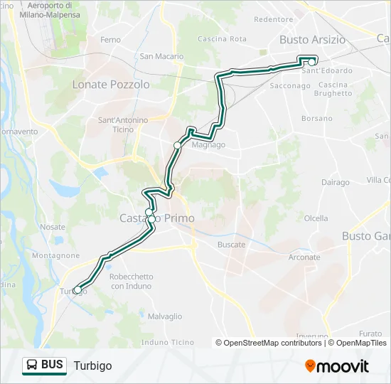 BUS  Line Map