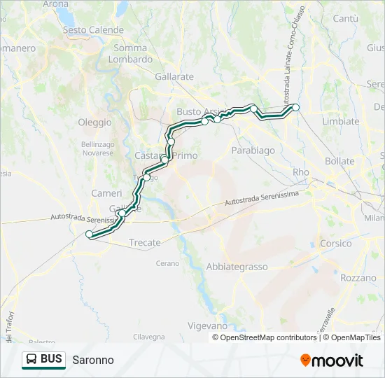 BUS  Line Map