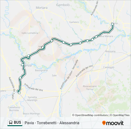 BUS  Line Map