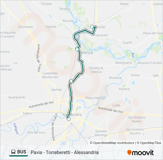 BUS  Line Map