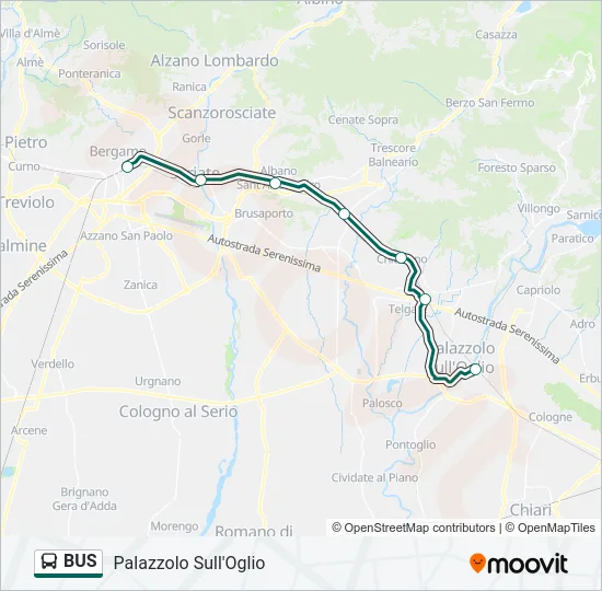 BUS  Line Map
