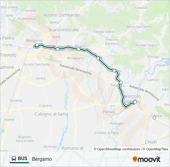 BUS  Line Map