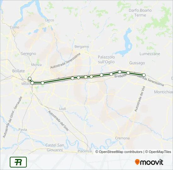 R4  Line Map