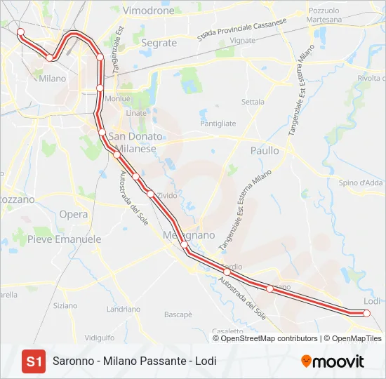 S1  Line Map
