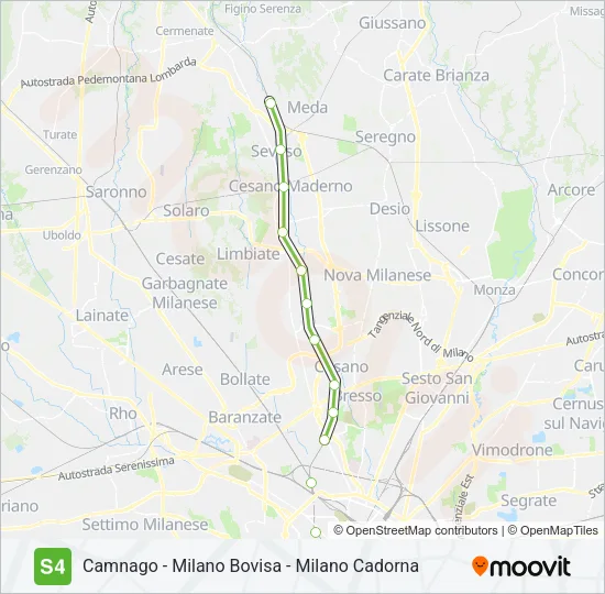 S4  Line Map