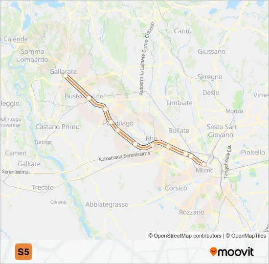 S5  Line Map