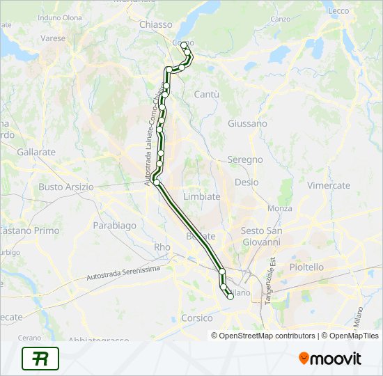 R17  Line Map