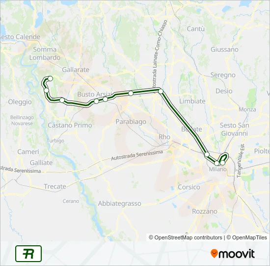 R28  Line Map