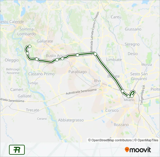 R28  Line Map