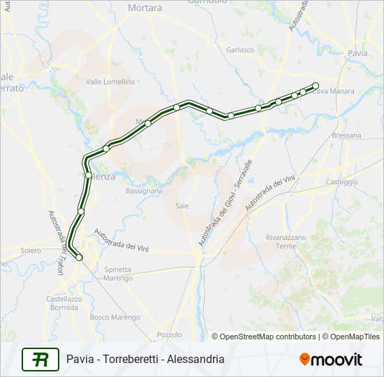 R35  Line Map