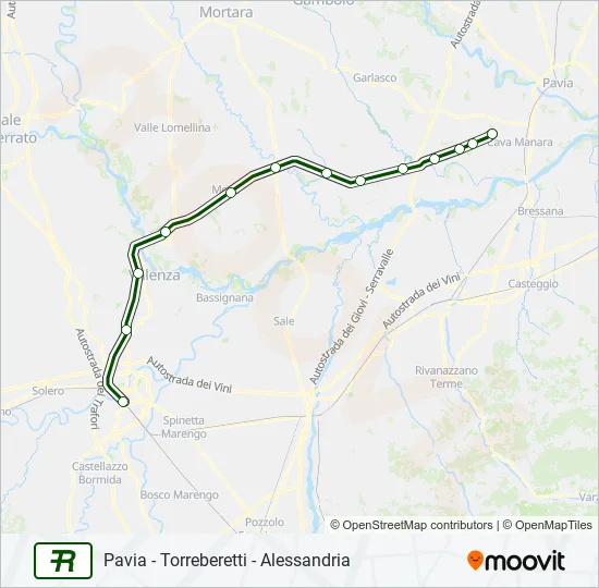 R35  Line Map