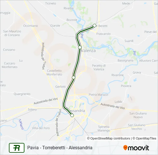 R35  Line Map