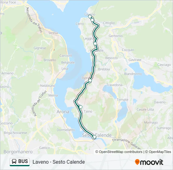 BUS  Line Map