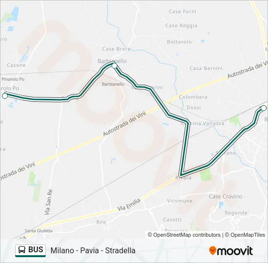 BUS  Line Map