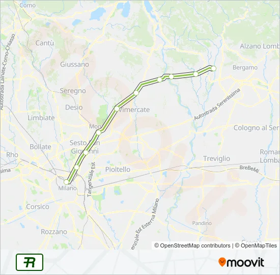 R14  Line Map