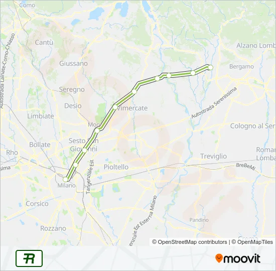 R14  Line Map
