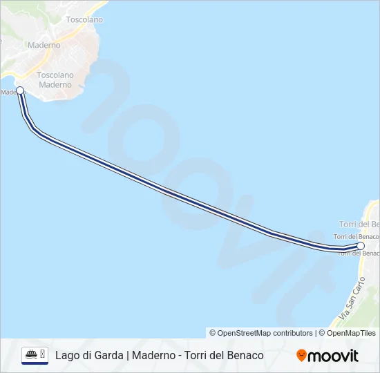 ⛴ Ferry Line Map